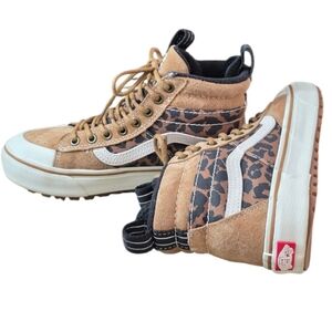 Vans High-Tops Sneakers Sk8-Hi MTE-2 Waterproof Insulated Leapord Women's Size 5